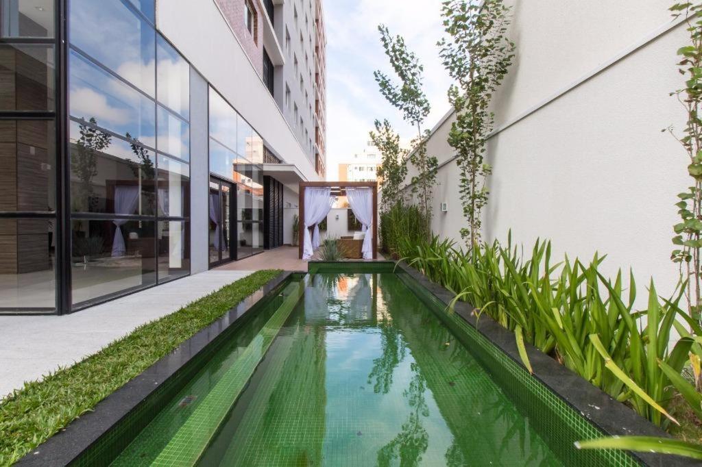 609-Apartamento Encantador, Com 1 Vaga De Garagem, Todo Mobiliado E Decorado, Edificio Com Academia, Lavanderia, Excelente Localizacao No Reboucas, Proximo Ao Batel E Centro Curitiba Exterior foto